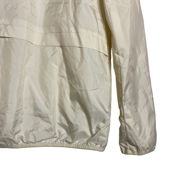 U.S. Polo Assn. White Lightweight Windbreaker Jacket Hooded Zippered Pockets M - Picture 12 of 16